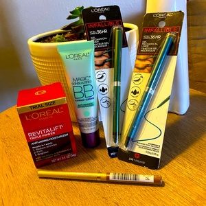 L’Oréal Paris Makeup & Revitalift Triple Power ~ 5 piece lot ~